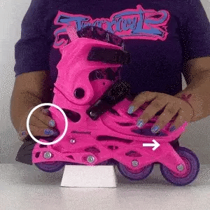 Freemix Inline Skates for Girls - Pink