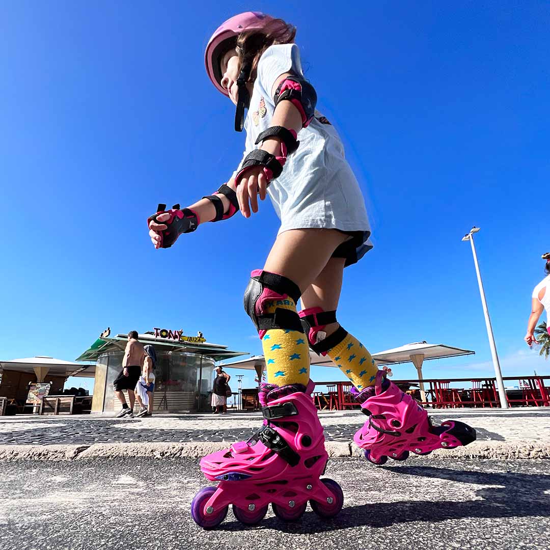 Freemix Inline Skates for Girls - Pink