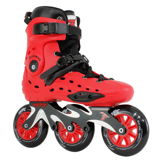 HYPE Urban Hybrid 3 Wheel Inline Skates - Red