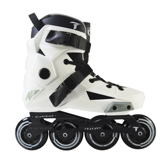 TRAXART Revolt White urban inline skates side view