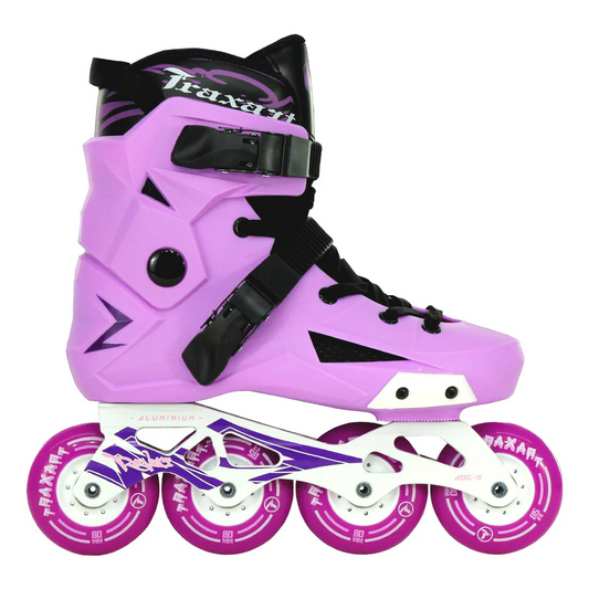 TRAXART Revolt Lilac urban inline skates side view