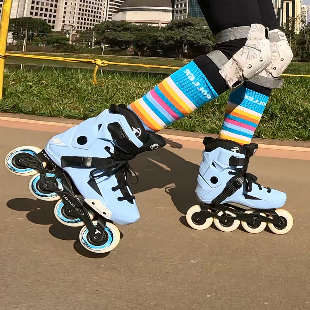 Revolt Sky Blue inline skates feature view